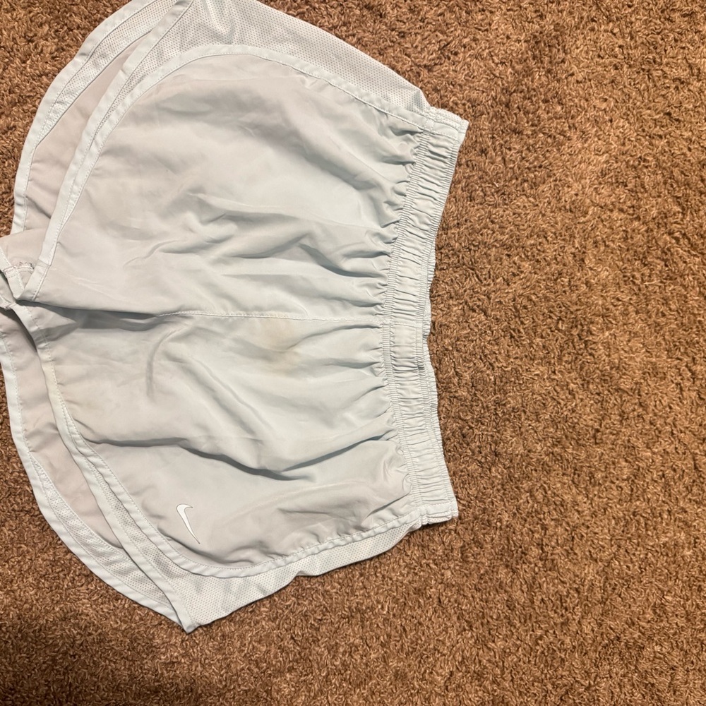 Nike Women's Light Blue Shorts